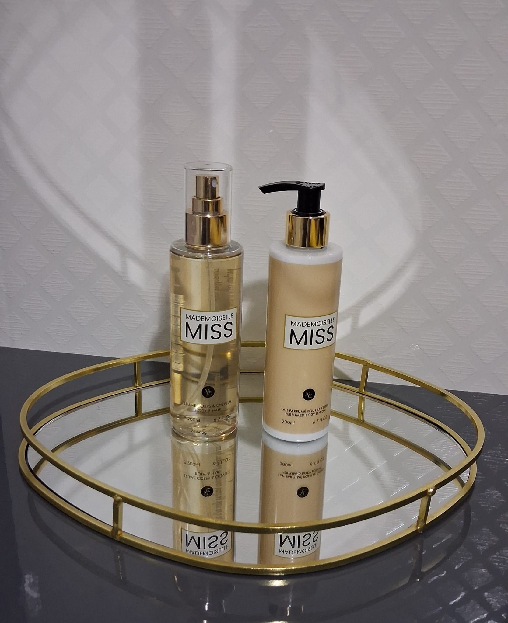 Brume+lait de corps MADEMOISELLE MISS