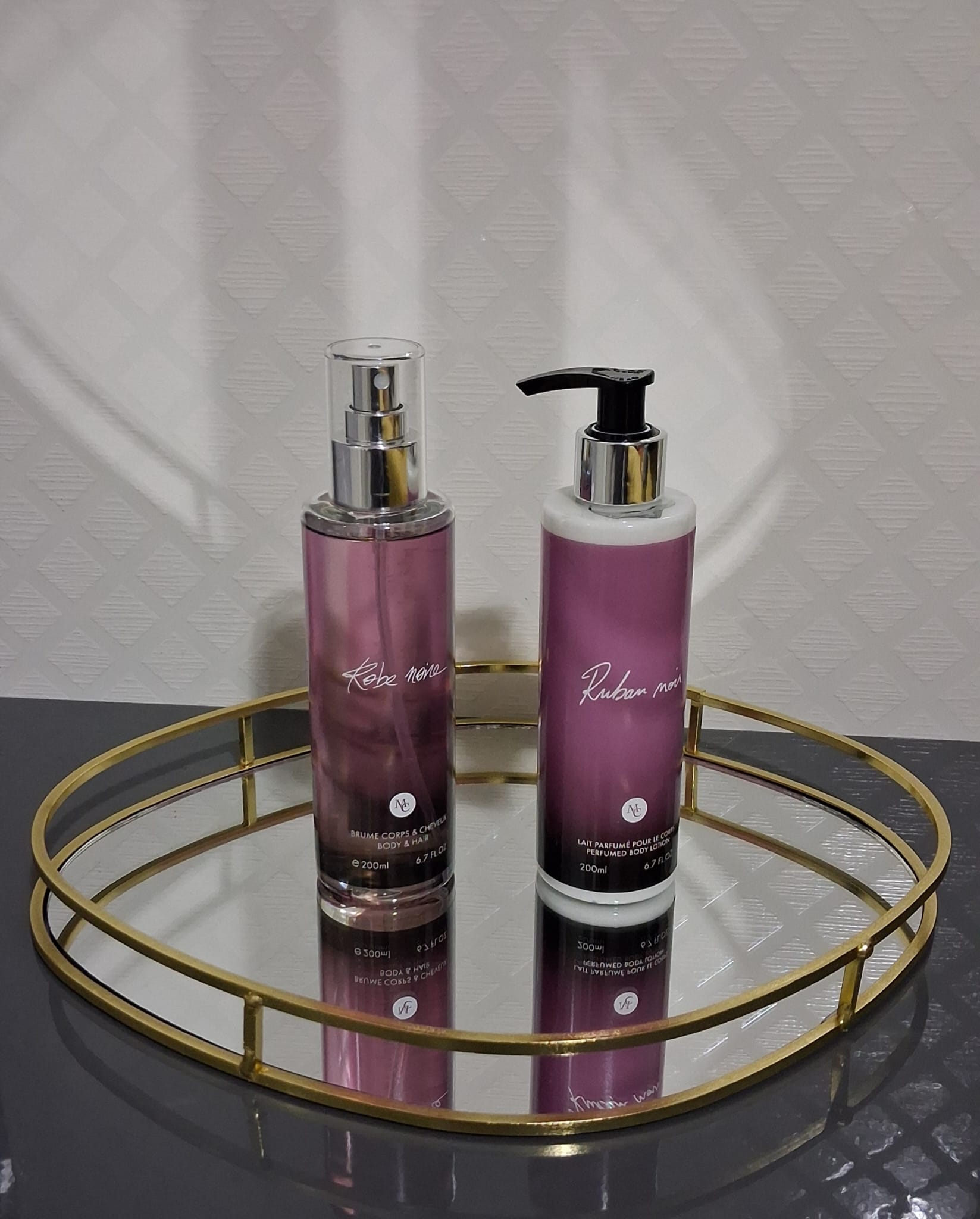 Brume+lait de corps ROBE NOIRE